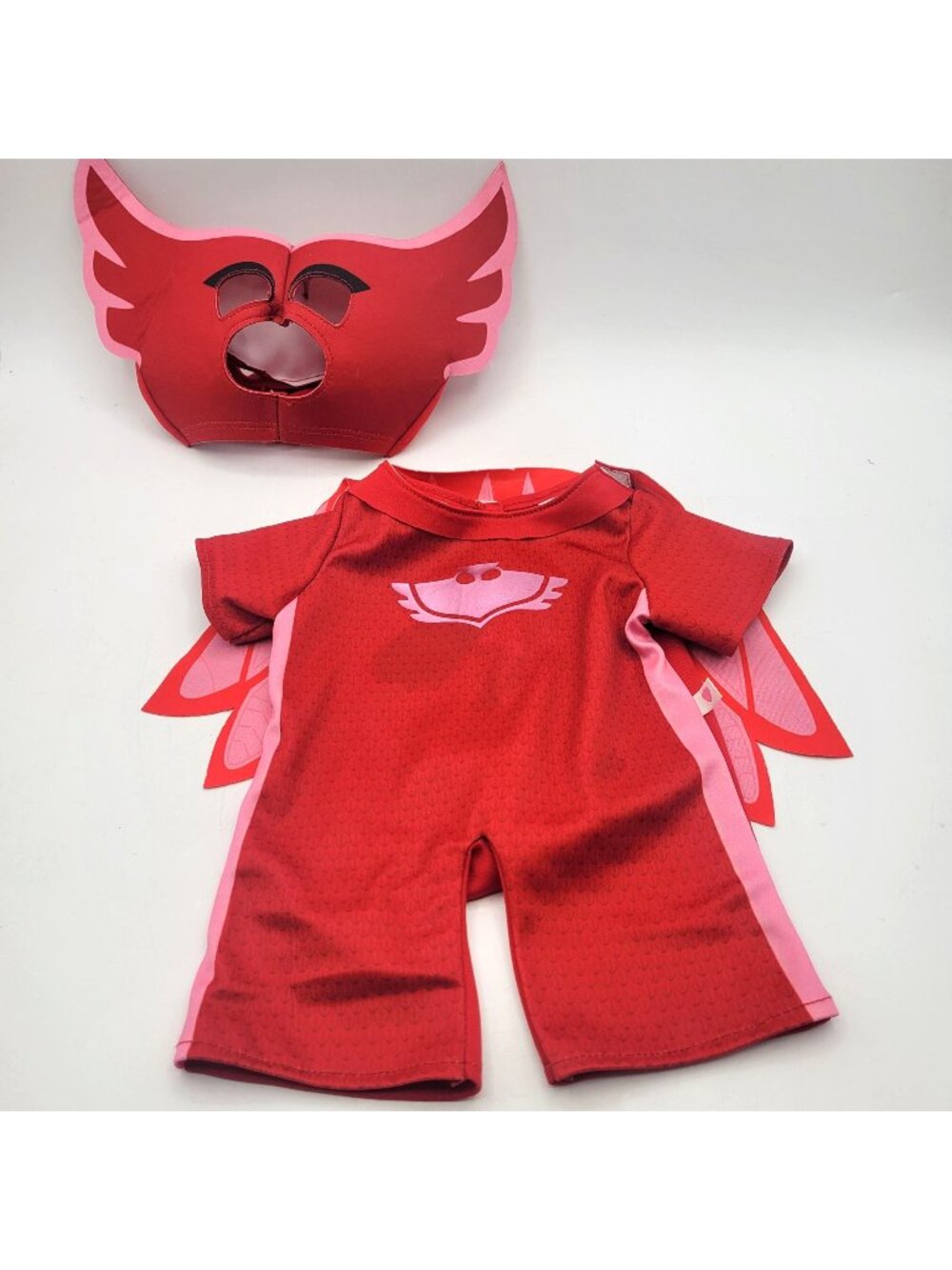 Build a Bear Clothing PJ Masks OWLETTE Costume Outfit - Cape & Mask BABW